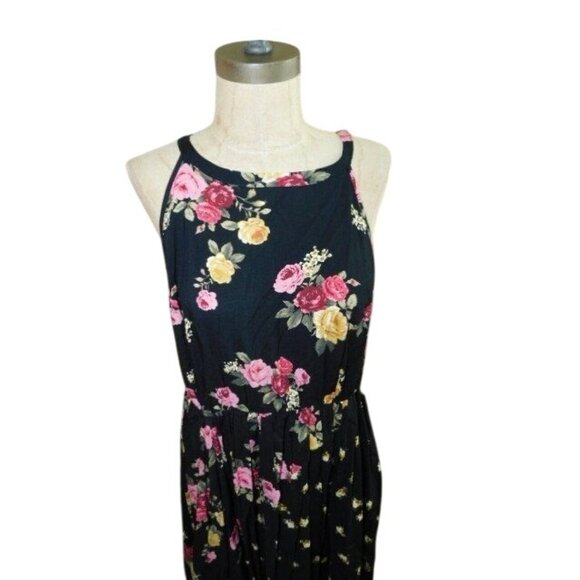 Torrid Size 1X (1) Plus Size Floral print flowy Dress NWT $58 - Picture 4 of 4
